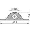 Ancrage rigide en PVC - Thumbnail Image 2