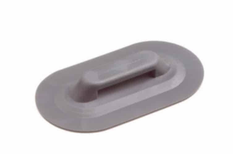 Ancrage rigide en PVC pour sangle 25 mm