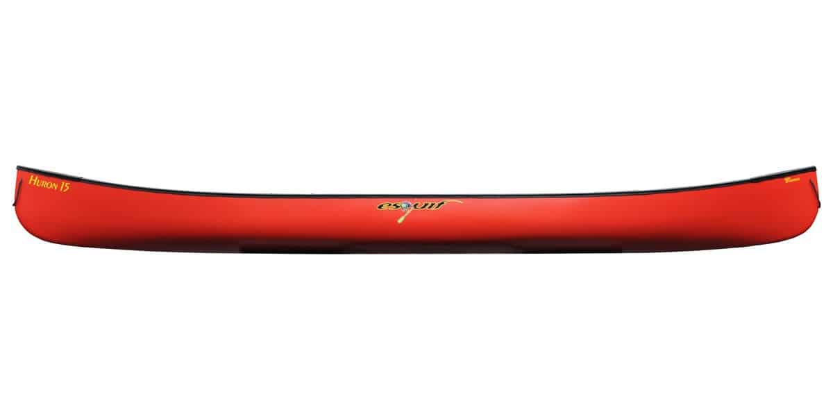 canoe-esquif-huron-15 red-vinyl-side-n