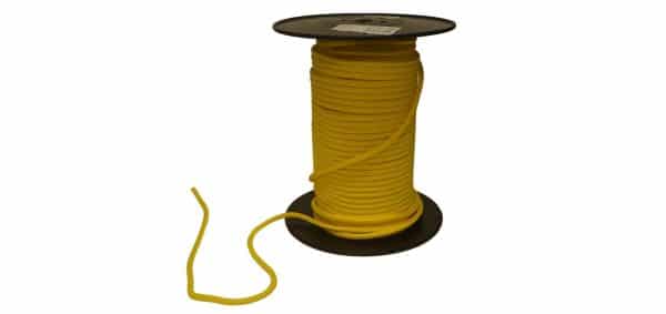 Corde Flottante 8 Mm 20 M – Polyester Tressé Jaune/Bleu – Kayak & Nautisme