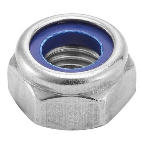 Ecrou nylstop inox M6