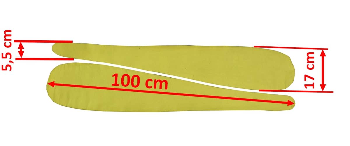 Paire de feutres de kevlar